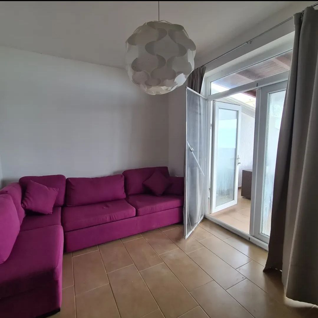 Vlorë apartment seaview living room with comfortable seating
